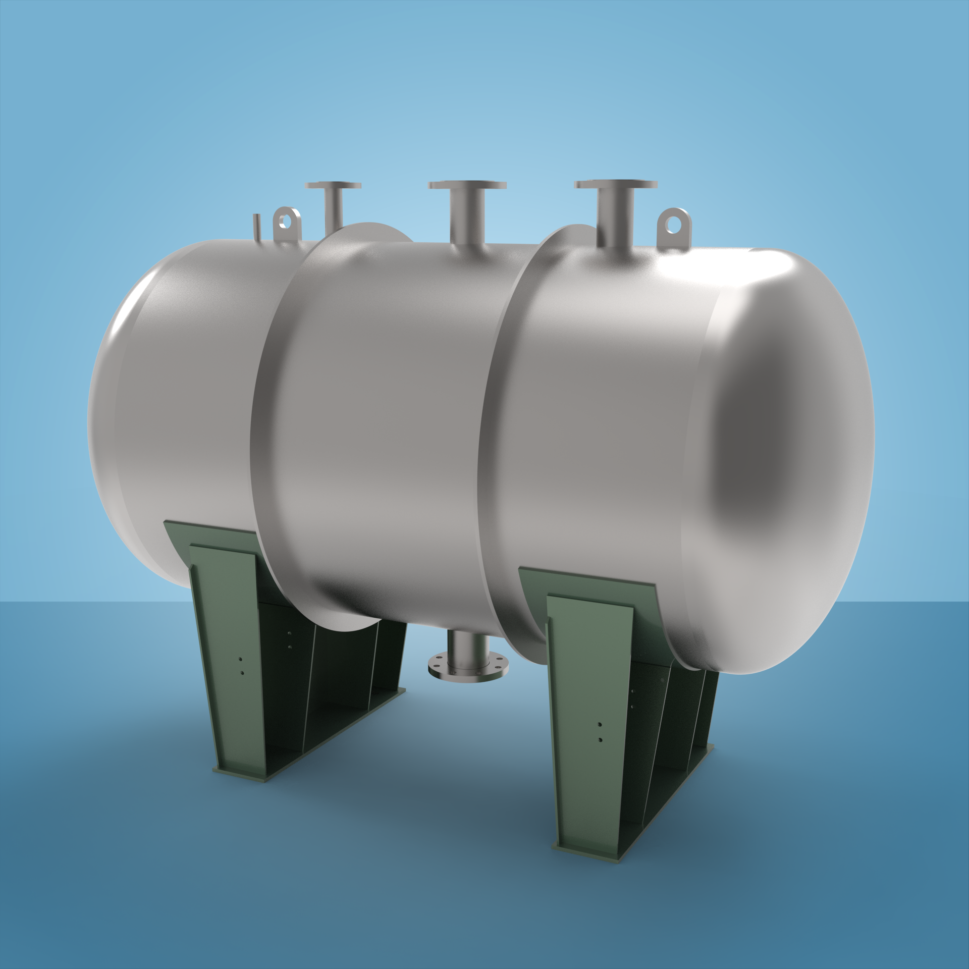 Constant pressure filter tank for palm oil refining